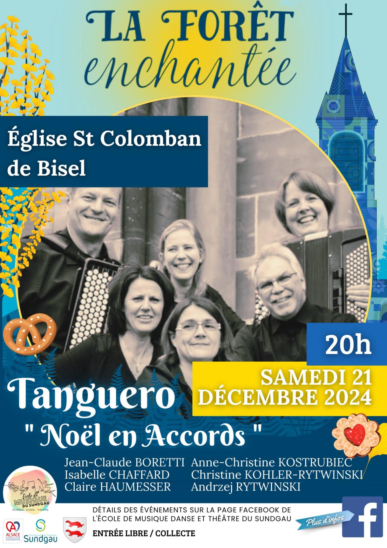 Affiche tanguero noel 25